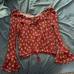 Floral American Eagle Shirt